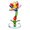 Colorful, variant on Misright Exquisited Crystal Plant Flower Leaf Sculpture Enhances Space Decoration
