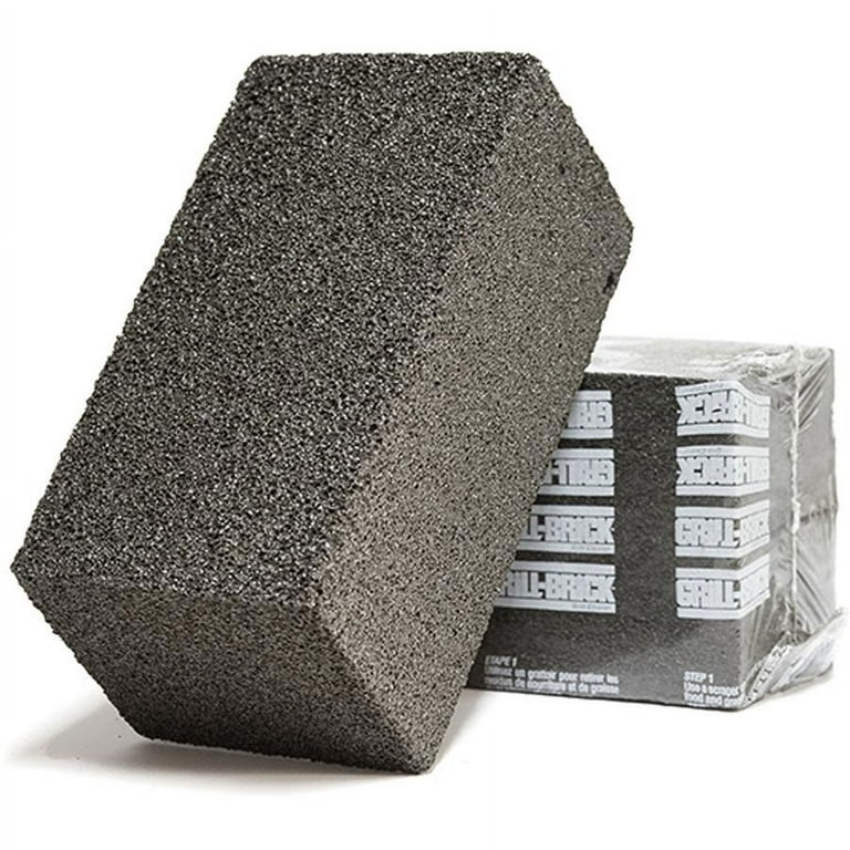 Genuine Joe Scrubble Griddle Brick - 12 / Carton - Reusable - Black Genuine Joe Scrubble Griddle Brick - 12 / Carton - Reusable - Black