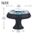thumbnail image 4 of 4 Pcs Octopus Knobs for Kitchen Cabinet Cupboard Dresser Bookcase Drawer Pulls Handles Round Home Decor, 4 of 8