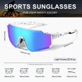 thumbnail image 3 of Gafas de sol deportivas polarizadas TURBOPEP para hombre y mujer, 3 of 7