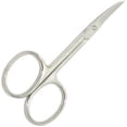 thumbnail image 3 of MT Curved Stainless Steel Nail Scissors, Silver 3.5 inch, 3 of 4