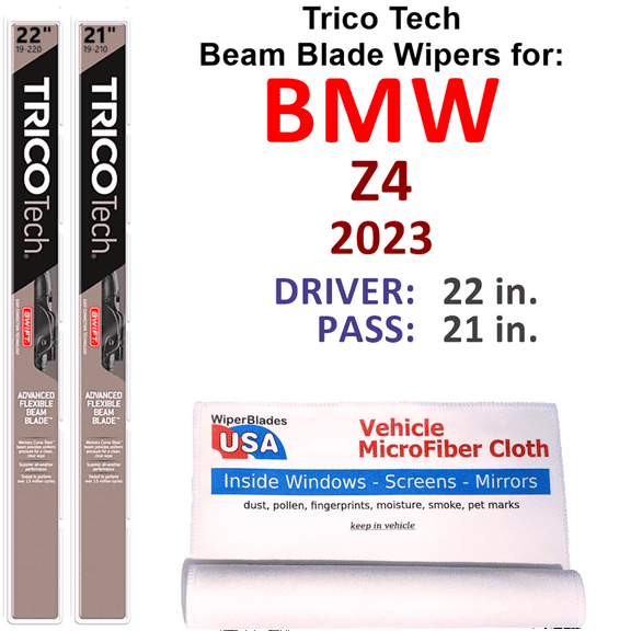 2023 BMW Z4 Beam Blade Wipers (Set of 2)