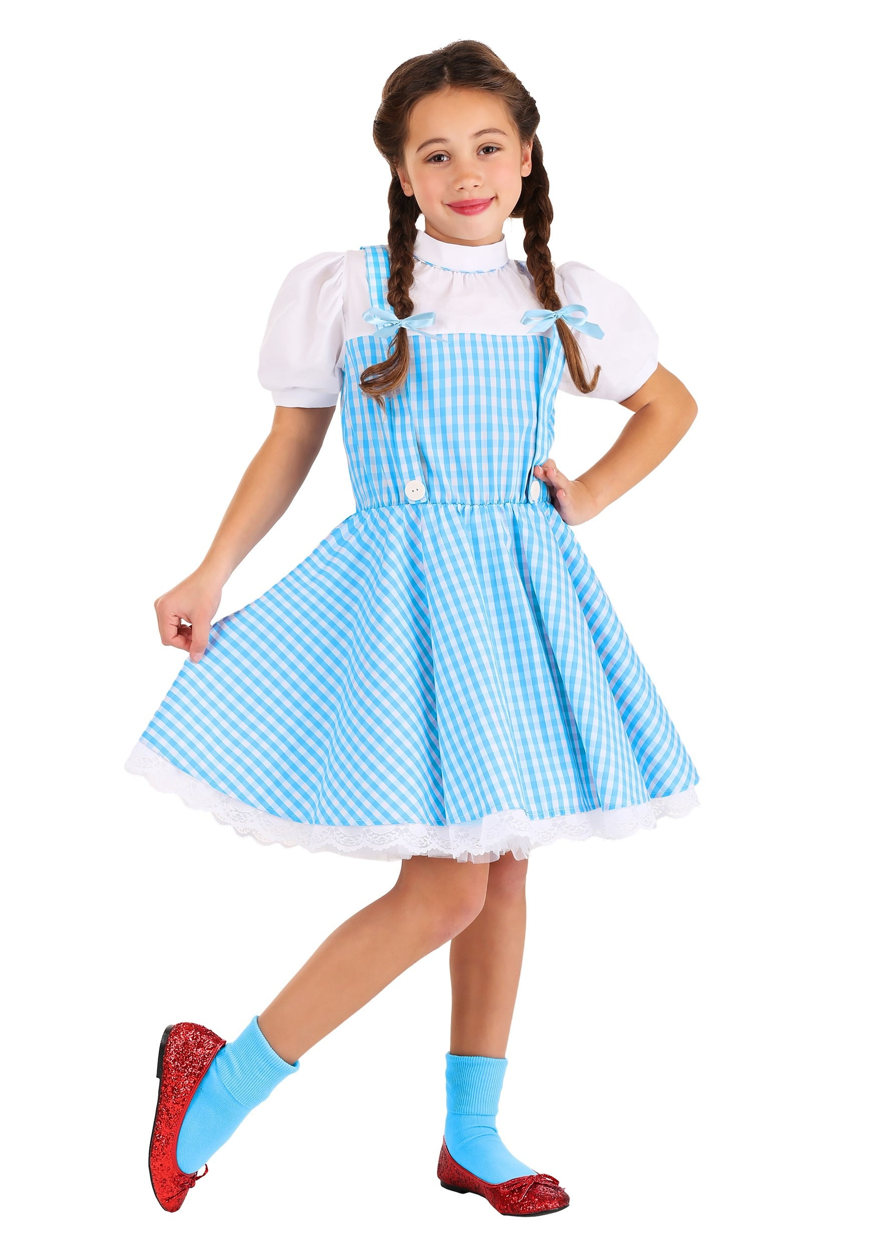 Classic Dorothy Wizard of Oz Costume for Kids - Walmart.com