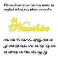 thumbnail image 1 of Custom Name Necklace for Women Personalised Cursive Letter Pendant Stainless Steel Jewelry Men Chain Choker Collar New 2024, 1 of 5