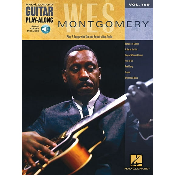 Wes Montgomery Guitar Play-Along Volume 159 Book/Online Audio, (Paperback)