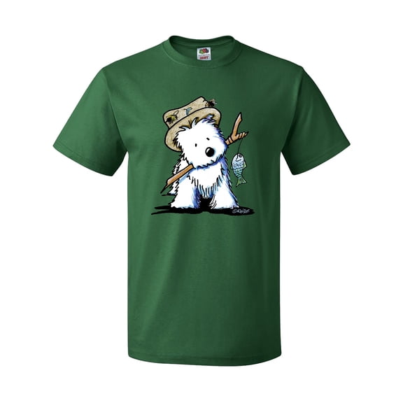 Inktastic Westie Fishing Buddy T-Shirt