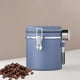 thumbnail image 4 of Recipiente de café de acero inoxidable, contenedor de almacenamiento de alimentos sellado de frutas secas, contenedor de café , tanque sellad 1.5L BLESIY bote de café, 4 of 8