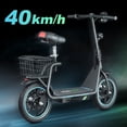 thumbnail image 3 of LTMATE M5 Aluminum 500W Battery Powered 22 Miles Range, Black, 3 of 8