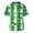 Cyan F, variant on Unisex V Neck Scrub Top Short Sleeve Lightweight Four Leaf Clover Print Medical Uniform Shirt for Healthcare Work Army Green L
