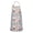 Pioneer Flower Floral-2, variant on Pioneer Flower Floral Print Pattern Apron for Women and Men, Cotton Linen Waterproof with Pockets, Adjustable, 33x27 Inch for Kitchen, Gardening, BBQ, Salon