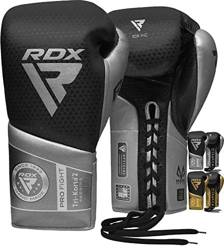 RDX Boxing Gloves Sparring Muay Thai Punch Bag Training Mitt Kickboxing Fighting