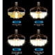 thumbnail image 4 of Cateissary Linterna frontal LED recargable, lámparas de sombrero potentes profesionales, multiusos, para acampar, senderismo, pesca, luces de Iluminación y accesorios, 4 of 6