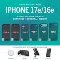 thumbnail image 4 of Smartish® iPhone 17e/16e MagSafe Case - Gripmunk Magnetic Slim Case [Lightweight + Protective] Thin Grip Cover with Microfiber Lining for Apple iPhone 2026 - So Jaded, 4 of 8