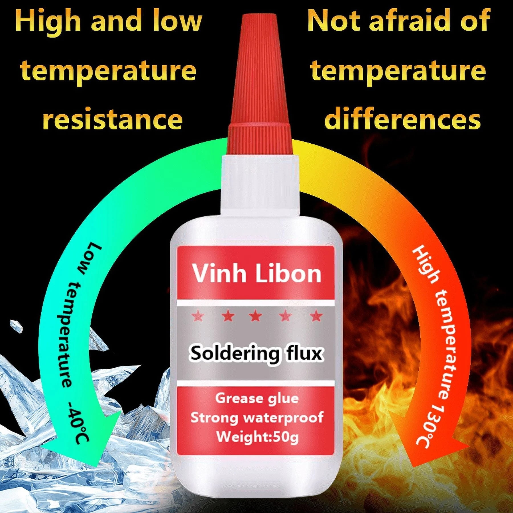 32 Count High Strength Oily Welding Adhesive Glue Set, 1.69oz Each Universal Super Bond Glue, Quick Dry Waterproof Craft Glue for Daily Multi-Surface Use