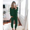 thumbnail image 3 of Conjunto Deportivo PRETTYGARDEN Mujer 2 Piezas Verde Oscuro Talle Grande, 3 of 5