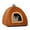Brown, variant on AUQ Cat Bed Cave,Secure Design Cat Sleeping Bag,Cozy Cat Beds for Indoor Cats,Gray
