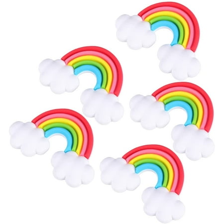 YDHely 5pcs Colourful Refrigerator Magnets Rainbow Fridge Magnets ...