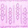 thumbnail image 1 of Ahgly Company Indoor Square Solid Pink Modern Area Rugs, 6' Square, 1 of 4