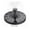 Black, variant on Solar Powered Bird Bath Water Pump - Floating/Submerged Design, 4 Nozzles, 120L/H Flow, 7V/1.0W Panel for Garden Aquarium Fountain