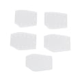 thumbnail image 4 of 5 reglas para mapeo de cejas, herramientas de diseño de forma, reutilizables, transparentes, para , maquillaje permanente, tarjetas de, 4 of 8