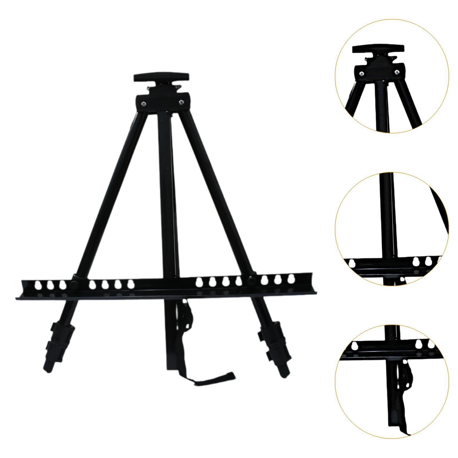 Sharprepublic Metal Sketch Easel Foldable Artist Easel Stand for Displaying Sketch Drawing