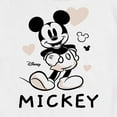 thumbnail image 3 of Disney - Mickey & Friends - Mickey Mouse - Hearts & Love - Men's Short Sleeve Graphic T-Shirt, 3 of 5