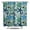 Tropical S, variant on Vintage Paisley Shower Curtain, Waterproof Bathroom Drapes 84x72 Inch Boho Floral Ethnic Pattern Polyester Fabric with 12 Hooks, Fade-Resistant Quick-Dry Machine Washable