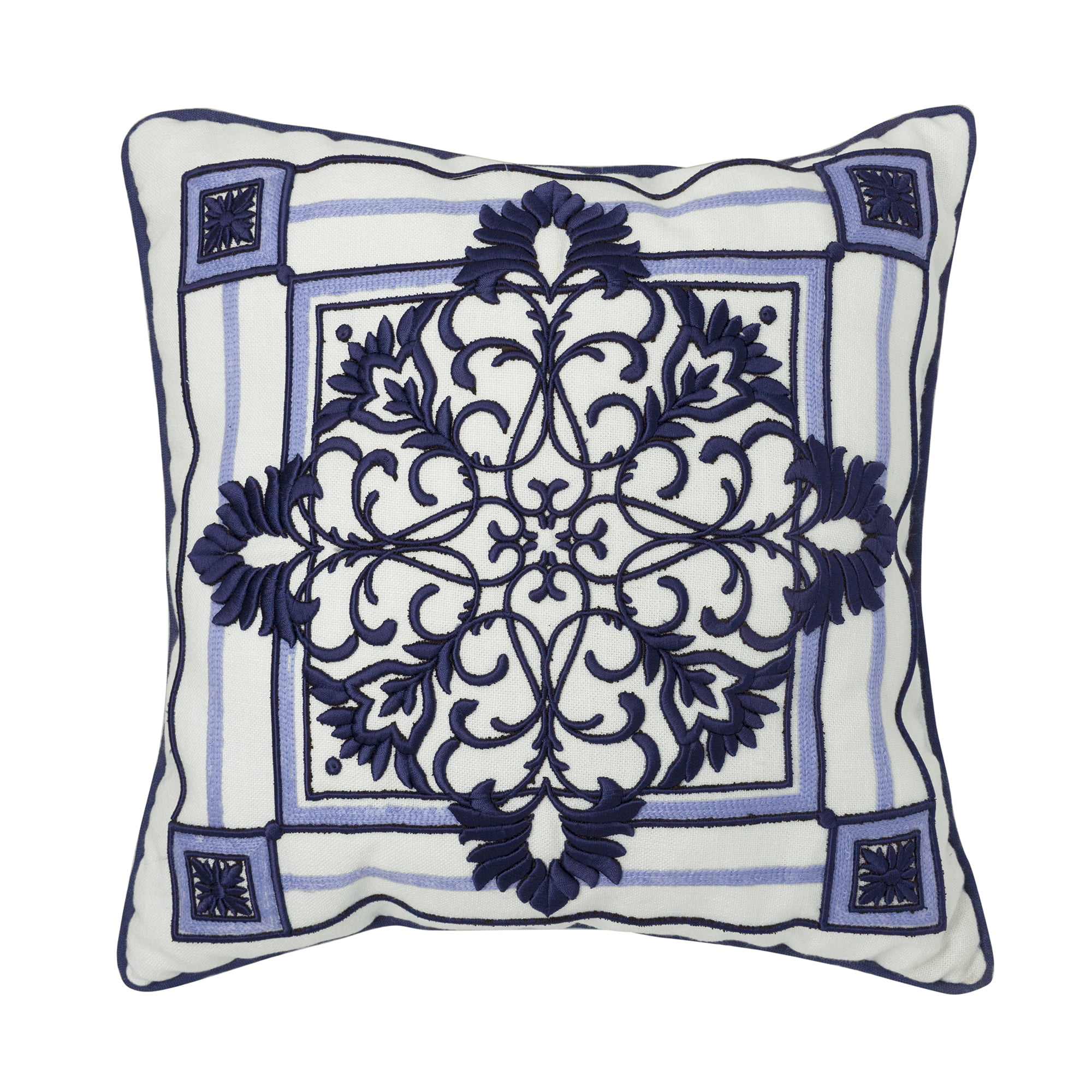 Croscill Leland Decorative Pillow Navy 