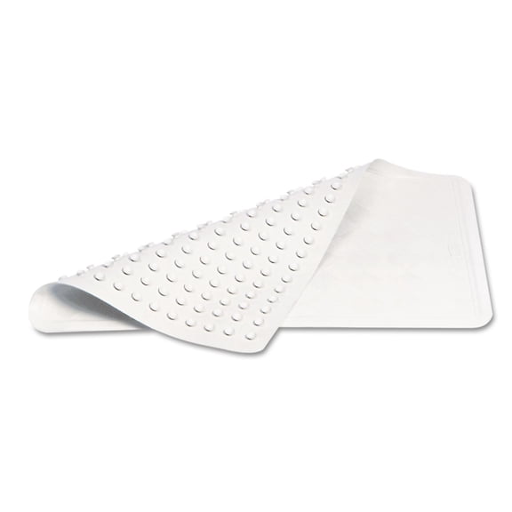 Rubbermaid Commercial Products Safti-Grip Bath Mat, White, Medium