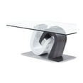 thumbnail image 3 of Global Furniture USA Gray and White Glass Top Coffee Table, 3 of 5