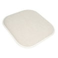thumbnail image 4 of Alexis Memory Foam No Slip Back 16 x 16 Chair Pad Cushion 2 Pack - Linen-Beige, 4 of 6
