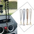 thumbnail image 5 of Muslim Prayer Rosary, 10mm 33 Round Glass Beads Chain, Islamic Scripture, 5 of 5