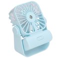 thumbnail image 2 of Mini ventilador de mesa, potente ventilador de escritorio USB, ventilador de escritorio recargable portátil, ventilador de escritorio USB altamente versátil, 2 of 8