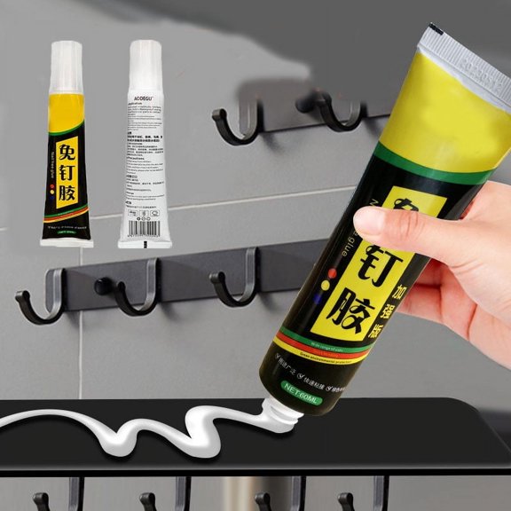 Pegamento fuerte a prueba de secado rápido Pegamento de pared del hogar 60ml