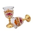 thumbnail image 4 of DOLITY 2 Pcs Gobelet Portable Mini pour Voyage Célébrations à la Maison Fleur Rouge, 4 of 9