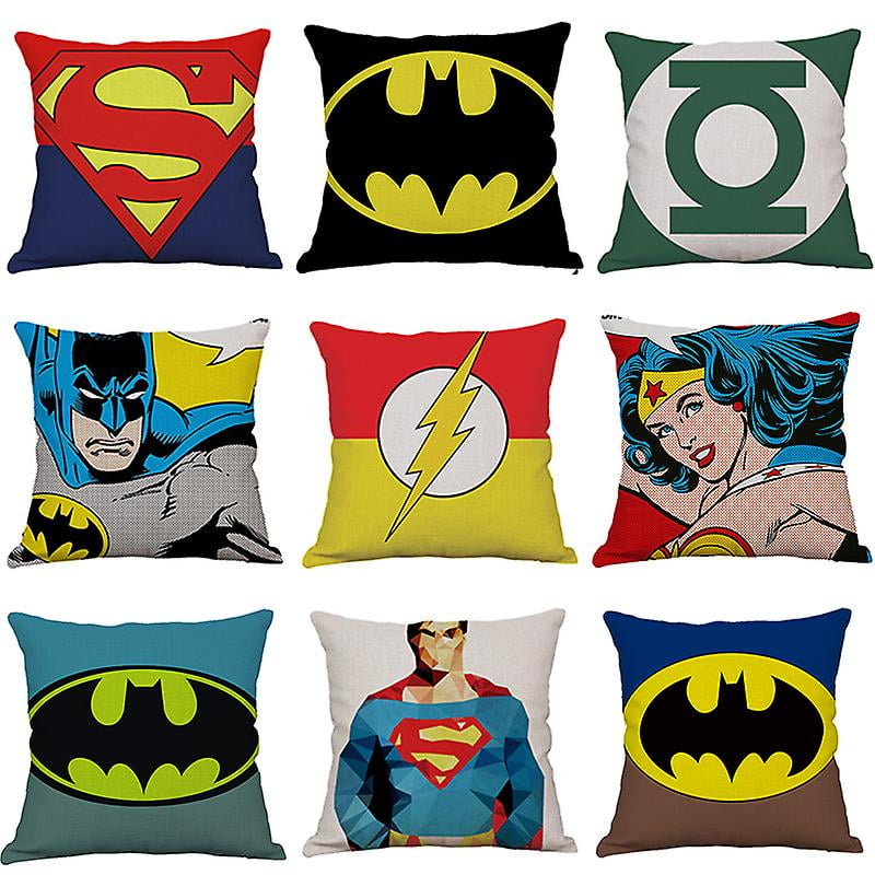 45x45 Cm Dc Anime Figure Batman Bruce Wayne Superman Wonder Woman Cotton Linen Pillow Case Pillow Accessories Birthday Gifts | Walmart Canada 45x45 Cm Dc Anime Figure Batman Bruce Wayne Superman Wonder Woman Cotton Linen Pillow Case Pillow Accessories Birthday Gifts | Walmart Canada