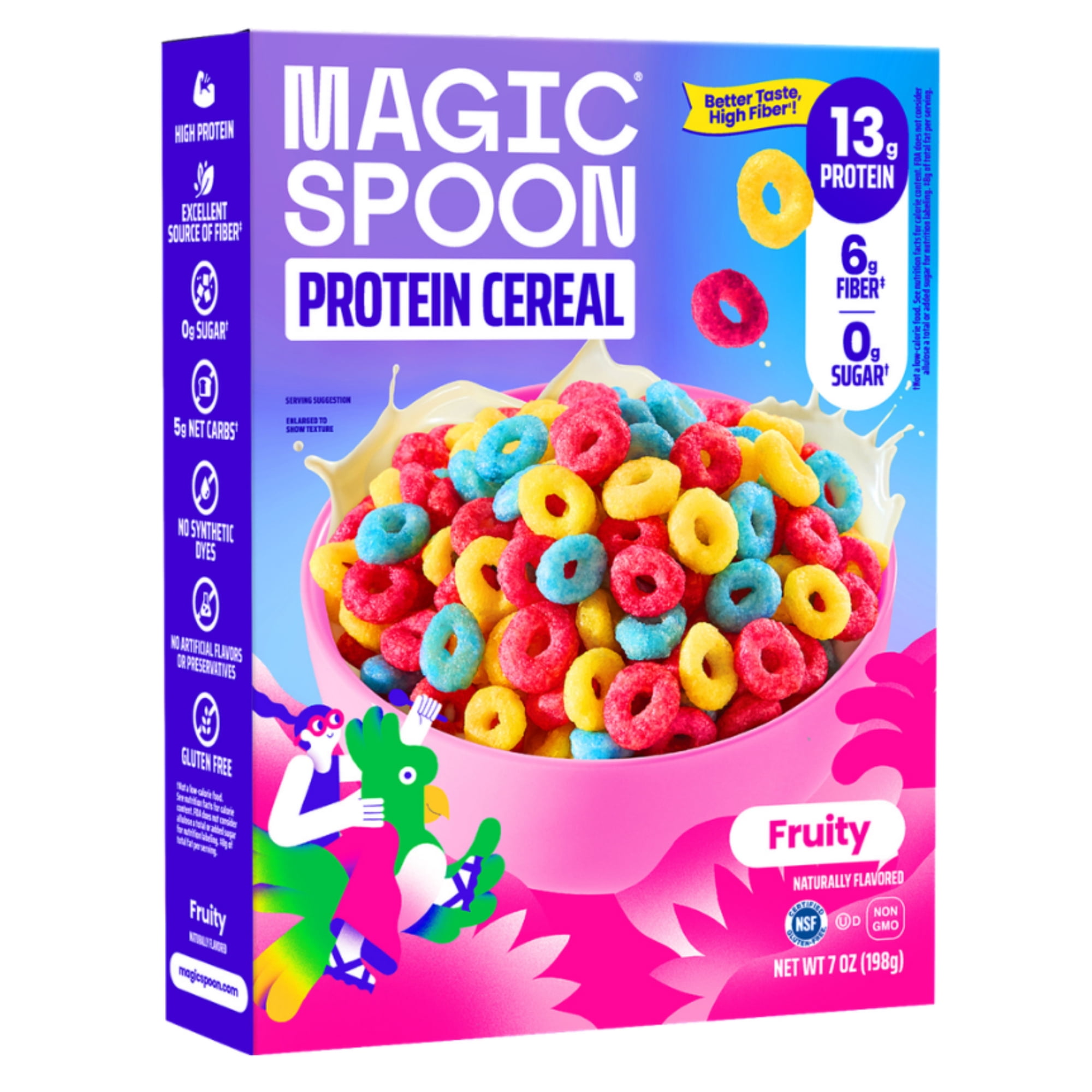 Magic Spoon Fruity Protein Cereal, 7 oz