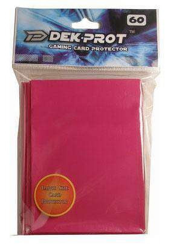 Card Supplies Gaming Card Protectors Rose Red Card Sleeves (60 ct)