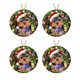 thumbnail image 1 of Adornos navideños Navidad Listado de madera Guirnalda de perro Decoración de árbol de Navidad de madera Wmkox8yii gf8853, 1 of 8