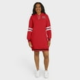 thumbnail image 4 of Women's WEAR by Erin Andrews Scarlet San Francisco 49ers Hoodie Dress, 4 of 5