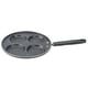 thumbnail image 4 of Sartén antiadherente de 4 agujeros para cocina casera, ideal para freír huevos, 4 agujeros redondos de 24 cm., 4 of 11