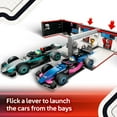 thumbnail image 6 of LEGO City F1 Garage & Mercedes-AMG & Alpine Cars Toy - Model Race Car Building Toy and Portable Playset for Kids, Boys and Girls, Ages 7+ - F1 Collectible for Fans - Gift Idea for Birthdays - 60444, 6 of 8