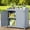 Gray, variant on Lofka Outdoor Storage Cabinet, Outdoor Potting Bench Table Waterproof Fir Wood for Yard, Garden, Gray