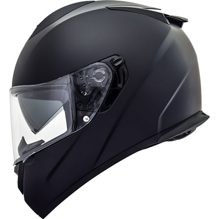 GDM Duke DK-350 Full Face Motorcycle helmet (Matte Black,