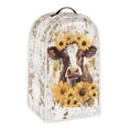 thumbnail image 2 of Yuyamidu Cow Blender Cover for Home Decoration Sunflower Kitchen Food Processor Covers with Top Handle Stain Resistant Stand Mixer or Coffee Maker Appliance Cover, 2 of 6