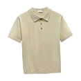 thumbnail image 3 of Camiseta de punto para hombre, ropa ligera de verano para playa, exterior e interior XXL, 3 of 9