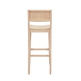 thumbnail image 6 of Linon Darcy 30" Indoor Wood Bar Stool, Set of 2, Unfinished, 6 of 13