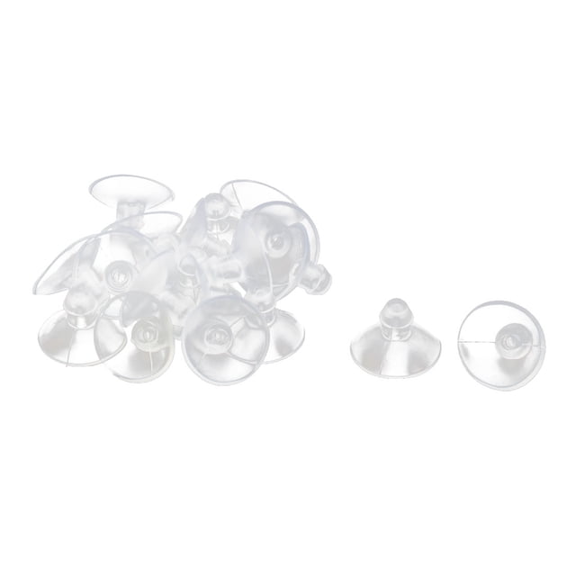 Ventosas Colgador Pastillas De 18mm De Diámetro 20Pcs De Caucho Vidrio Escritorio Ventosa Anti-Colisión