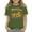 Dark Green, variant on CCRFTGI Mardi Gras Shirt for Children Girls Size 10-12 Funny Mardi Gras 2026 Shirts Trendy Beads T-Shirt Party Crew Neck Carnival T-Shirt Wine 3-4 Years
