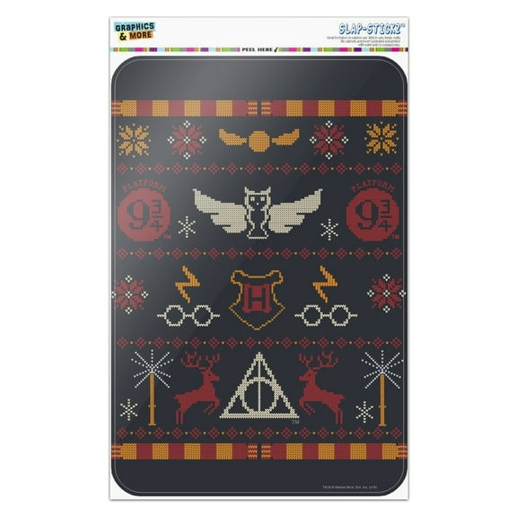 Harry Potter Sweater Pattern Home Business Office Sign